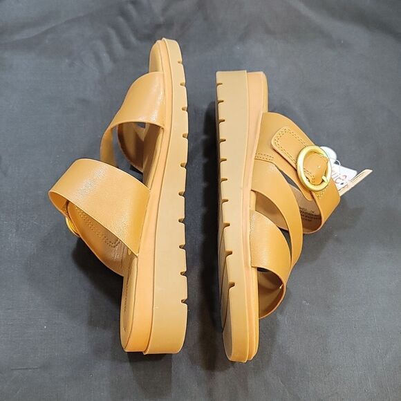 BRAND NEW BARESTRAPS ADJUSTABLE BUCKLE DOUBLE STRAP OPEN TOE SANDAL - Picture 5 of 15